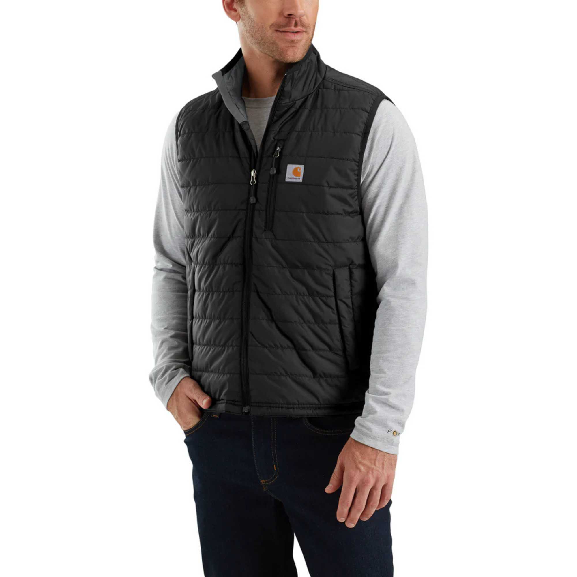 Carhartt Rain Defender Gilliam Black Vest from Columbia Safety